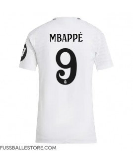 Günstige Real Madrid Kylian Mbappe #9 Heimtrikot Damen 2024-25 Kurzarm